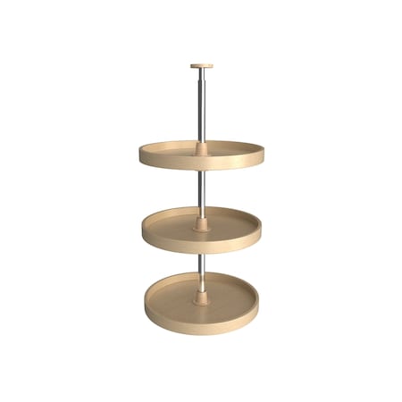 Rev-A-Shelf Maple Veneer, Light Brown, 18 in W, 38 in H, 18 in D, 18 in L, Light Brown LD-4BW-063-1836-1